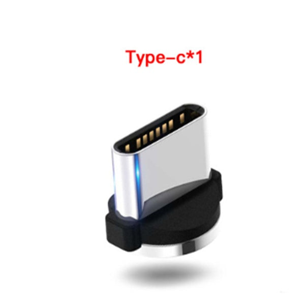 Flowing Ligh Magnetic Streamer Data Line Cable for Iphone Android Typec