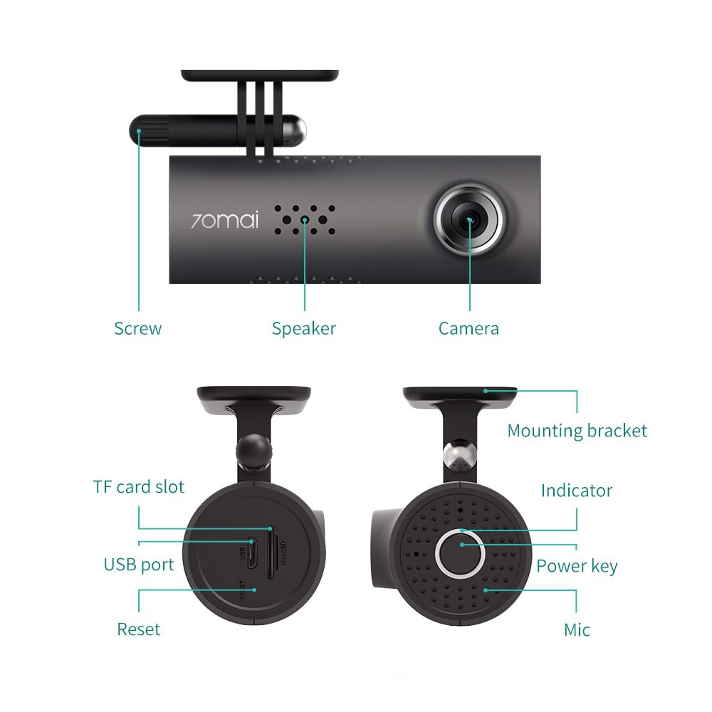 Car Dash Smart WiFi DVR