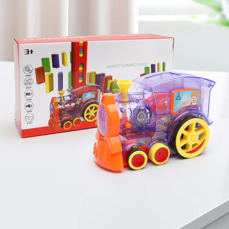 Domino Train Toys Baby Toys Car Puzzle