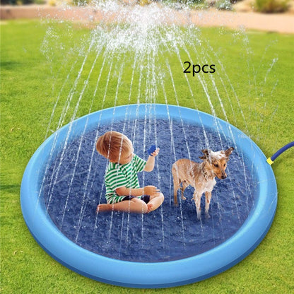 r Water Toys Fun Backyard Fountain Play Mat