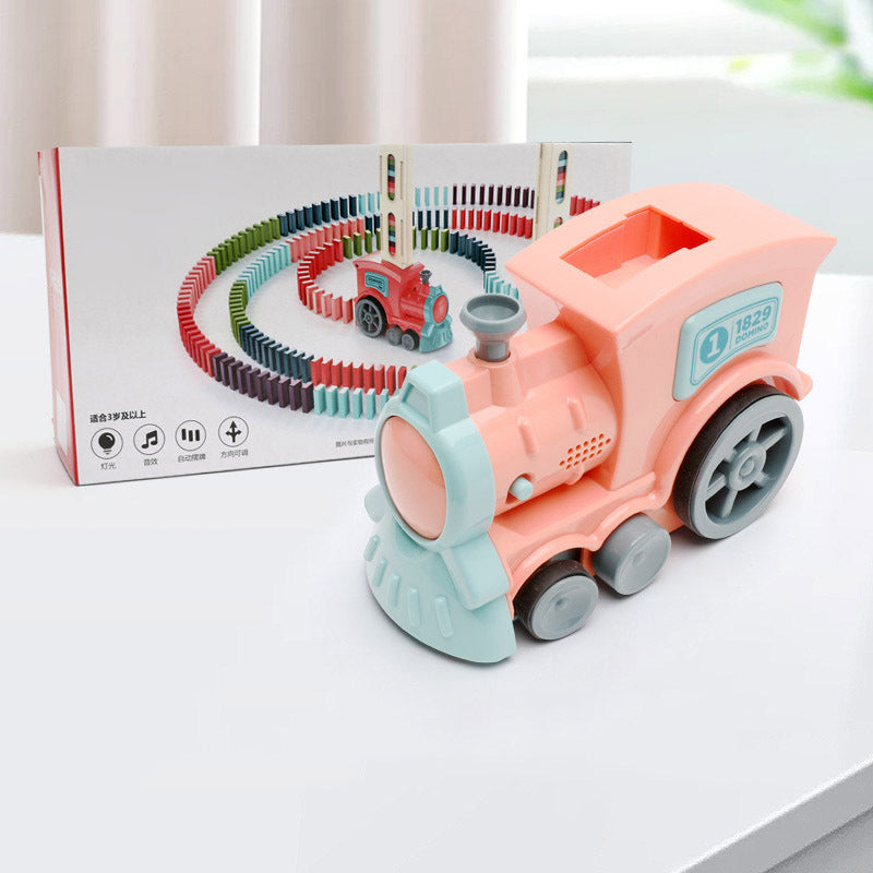 Domino Train Toys Baby Toys Car Puzzle