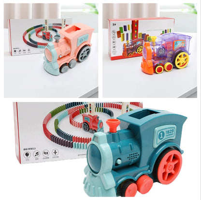 Domino Train Toys Baby Toys Car Puzzle