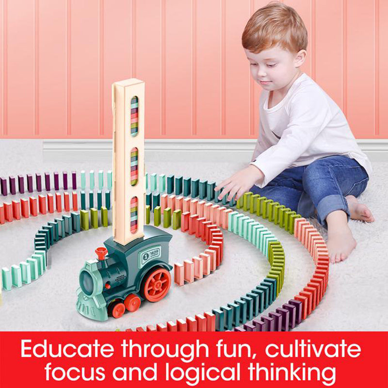 Domino Train Toys Baby Toys Car Puzzle